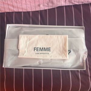 Knee-high black Margaux boots (brand new) | Femme LA